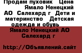 Продам пуховик › Цена ­ 5 000 - Ямало-Ненецкий АО, Салехард г. Дети и материнство » Детская одежда и обувь   . Ямало-Ненецкий АО,Салехард г.